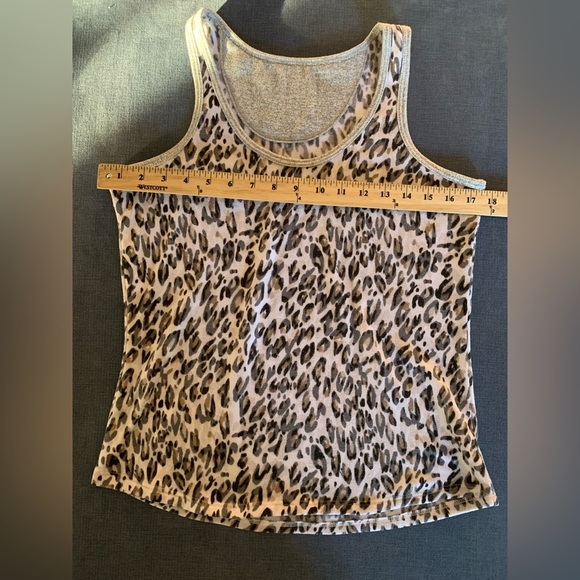 Womens Live Love Lounge Cheetah Print Tank Jogger Pockets Comfort Lounge Set M - Picture 11 of 14